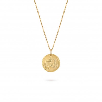 VAN CLEEF ARPELS ZODIAQUE MEDAL LIBRAE (LIBRA) - YELLOW GOLD  VCARP7SW00